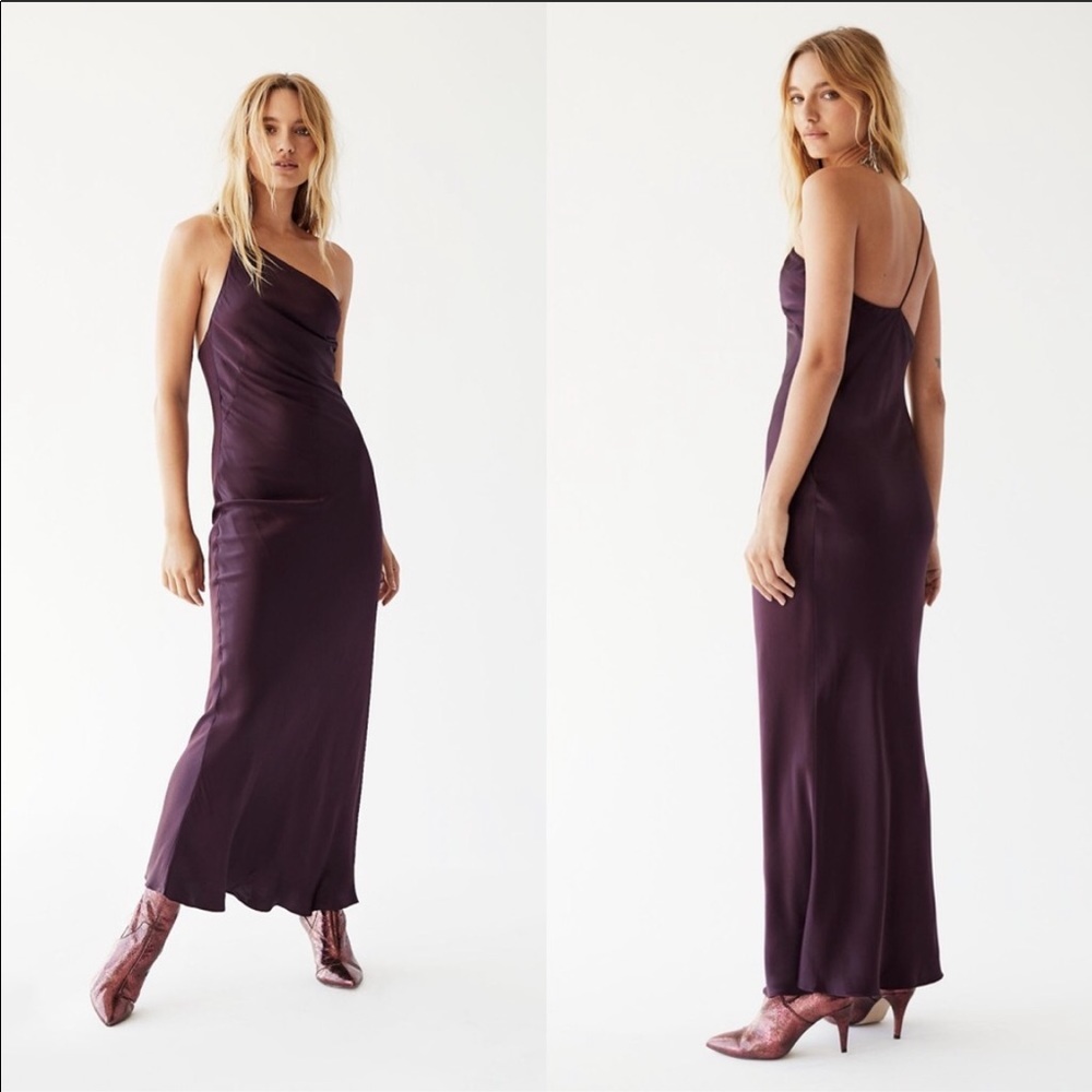 Free People Gisele One-Shoulder Dress By SHONA JOY